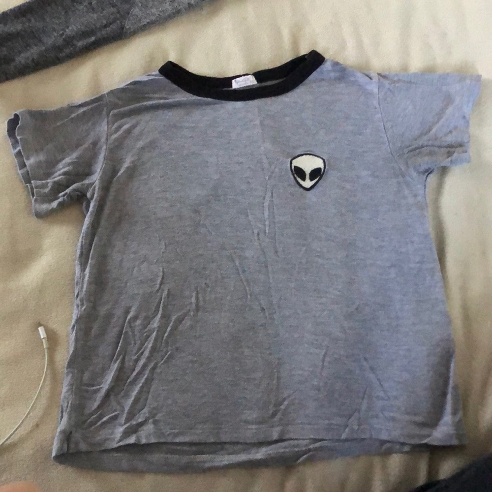 Brandy Melville/John Galt alien t shirt